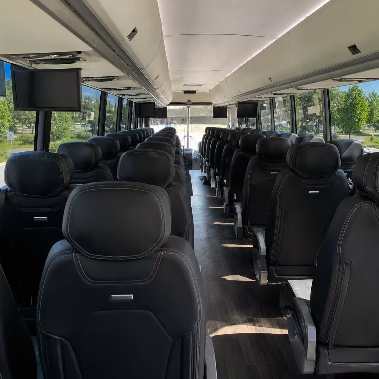 santa monica charter bus rentals to lax airport