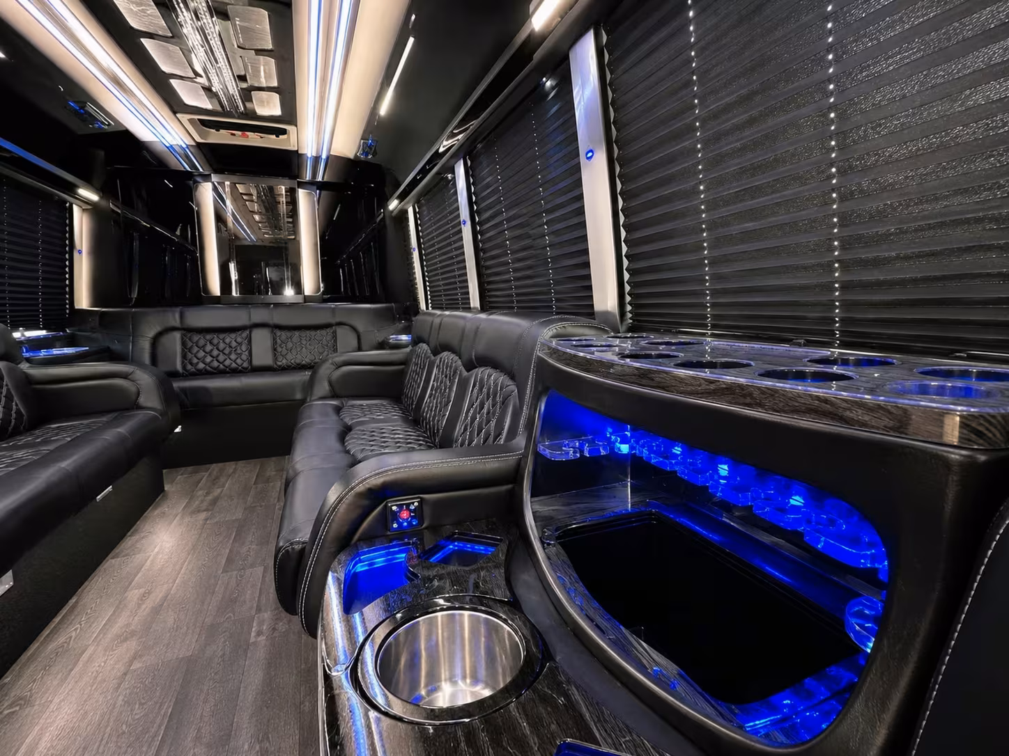santa monica party buses for bachelorettes and rehearsal dinners