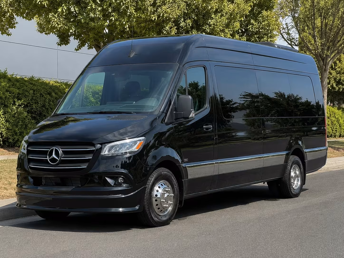 sprinter van with driver