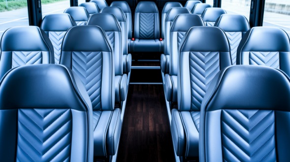 25 passenger minibus interior santa monica