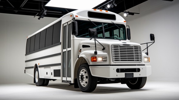 28 passenger minibus exterior