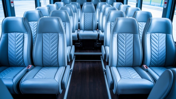 28 passenger minibus interior santa monica