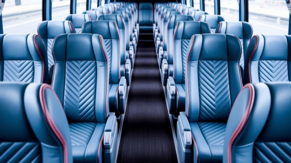 55 passenger charter bus interior santa monica