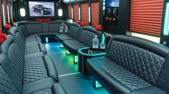 santa monica party bus rental rental