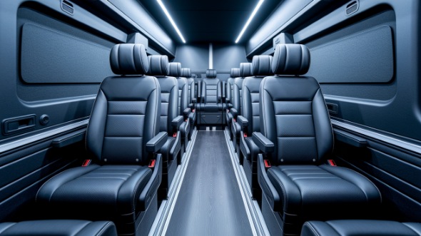 sprinter van with driver interior santa monica